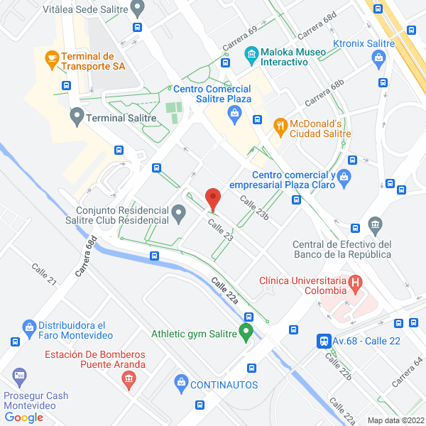 Map of Soluciones Gamma S.A.S.