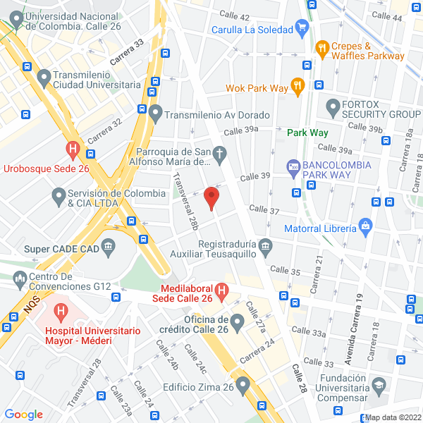 Map of Soluciones Informáticas Y Tecnológicas Ltda.