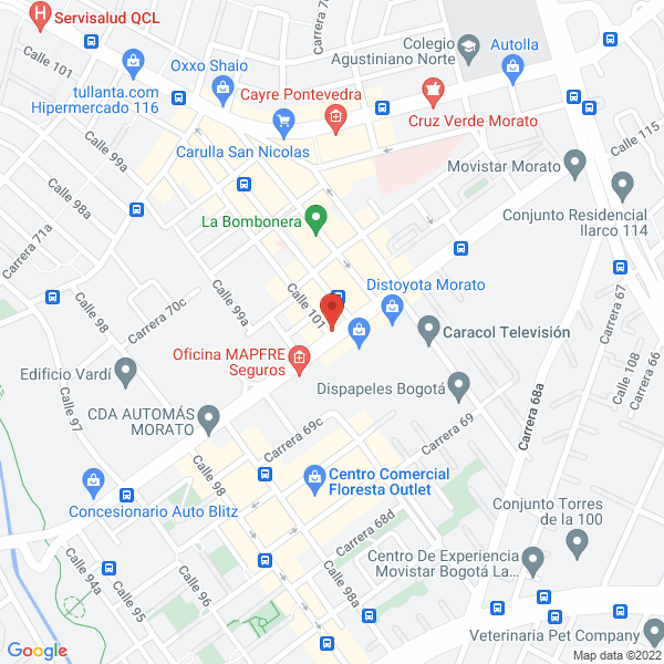 Map of Soluciones Integrales Millenium Ltda.