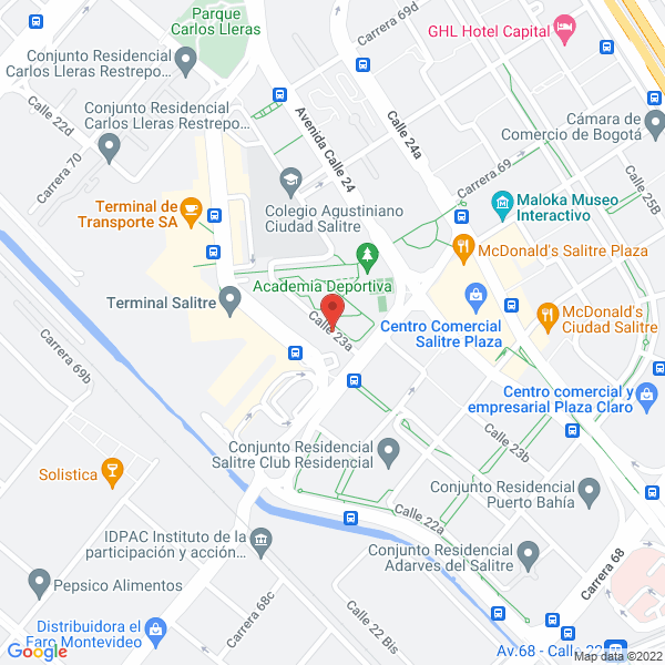 Map of Soluciones Integrales Para El Transporte S I T S.A.S.