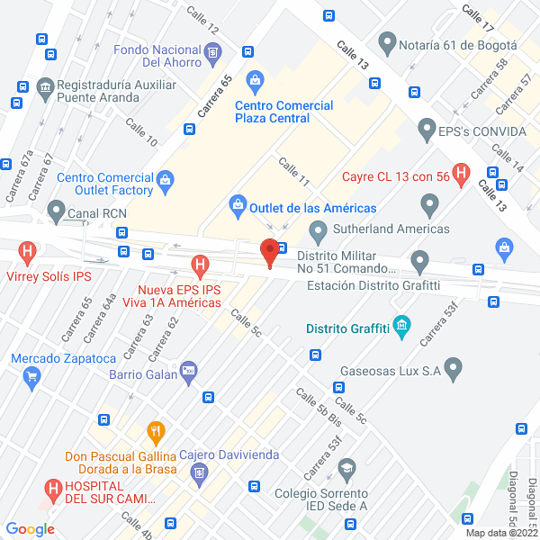Map of Soluciones Isso S.A.S.