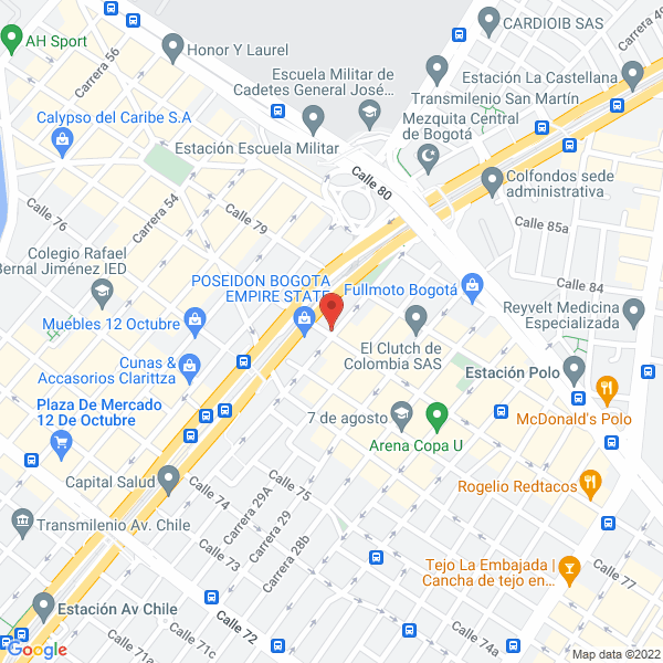 Map of Soluciones Técnicas En Informaticas Y Redes Stir Ltda.