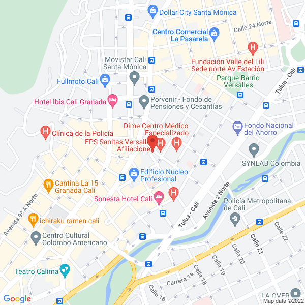 Map of Solution Systems Ltda.