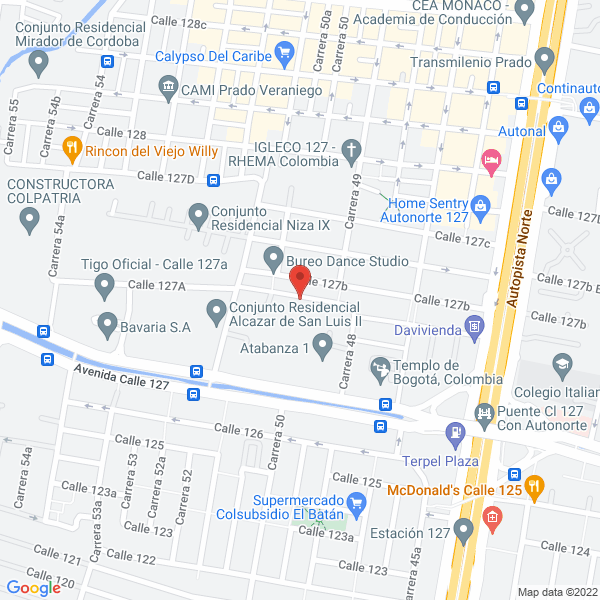 Map of Solutions Oil Services S.A.S.