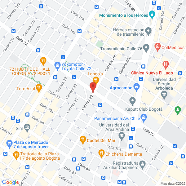 Map of Suministros De Oficina Y Procesos Documentales Integrales Ltda.
