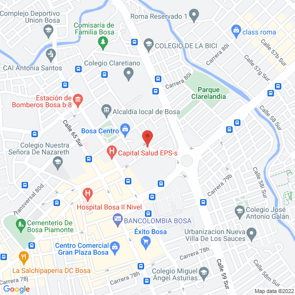 Map of Suministros Disponibles S.A.S.