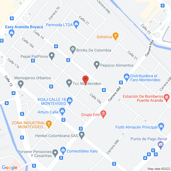 Map of Suministros Empresariales Santamaria S.A.S.