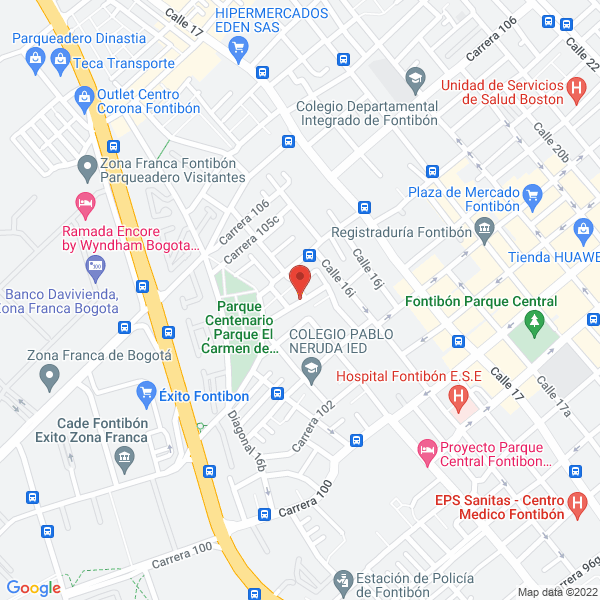 Map of Transporte Y Logística Miguel Sánchez E.U.
