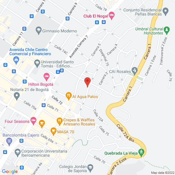 Map of Trust Administradores Y Consultores Generales Ltda.