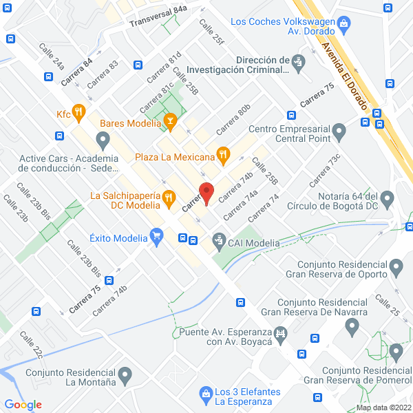 Map of Udyat Seguridad Ltda.