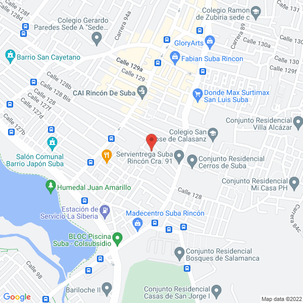 Map of Unicorazon S.A.S.