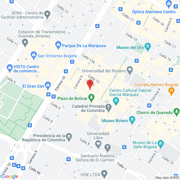Map of Unidad Corporativa Arkos Ltda.
