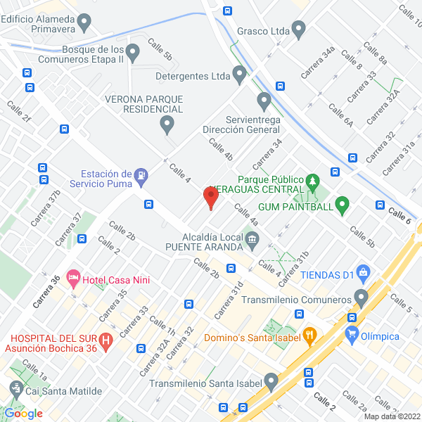 Map of Alianza Temporales S.A.S.