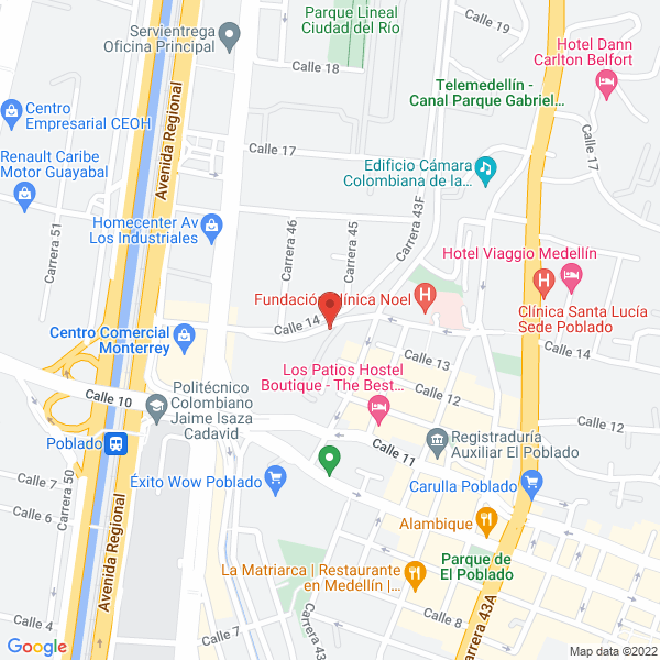 Map of C.M.T. Electrodomésticos S.A.S.