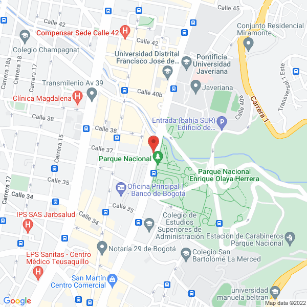 Map of Camco S.A. Comercializadora Internacional