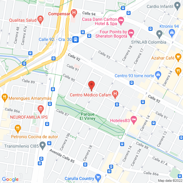 Map of Cgg Veritas Services Colombia