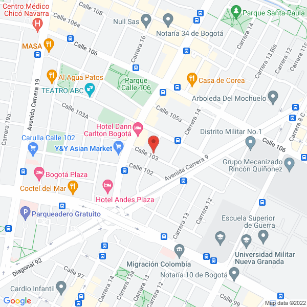 Map of Coco Compañia De Construcciones S.A.S