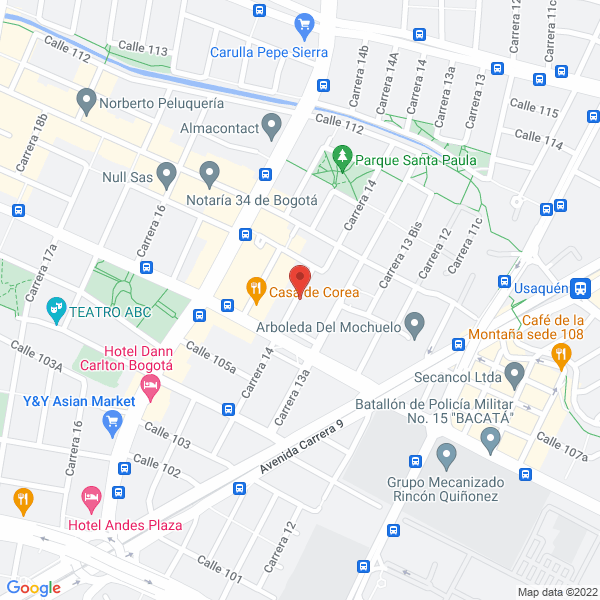 Map of Distripress Ltda