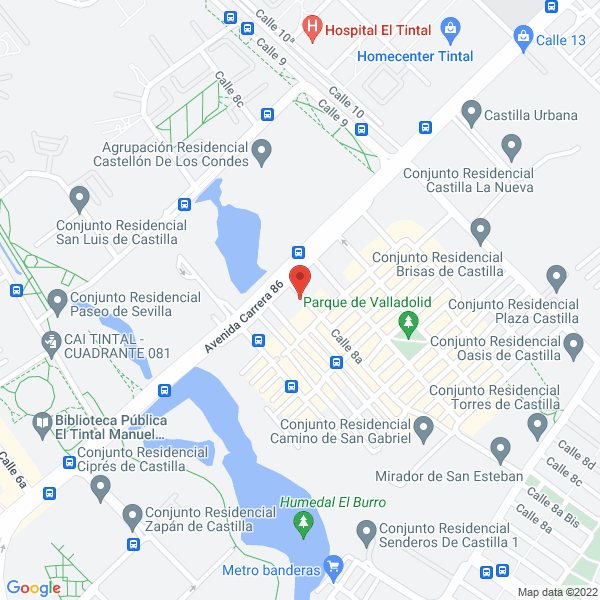 Map of Comercializadora Díaz Castañeda S.A.S.