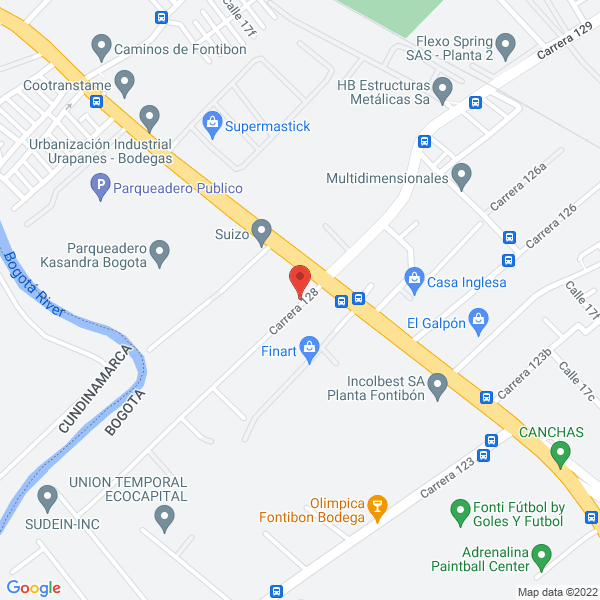 Map of Comercializadora Estrella Ltda.
