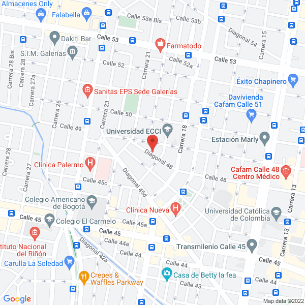 Map of Infovirtual S.A.S.