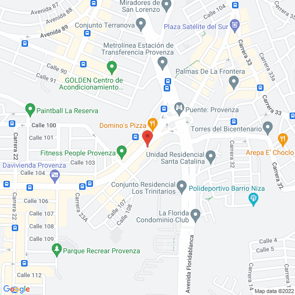 Map of Fruexcol Ltda.