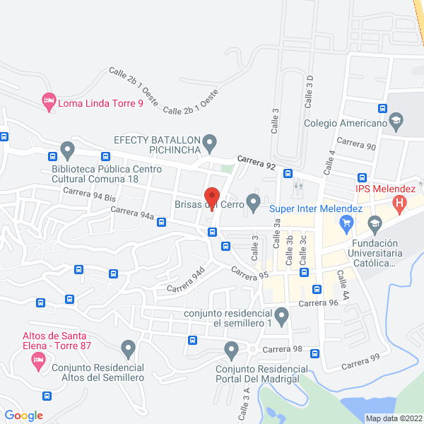 Map of Herramientas Y Ferretería Del Sur Ltda.
