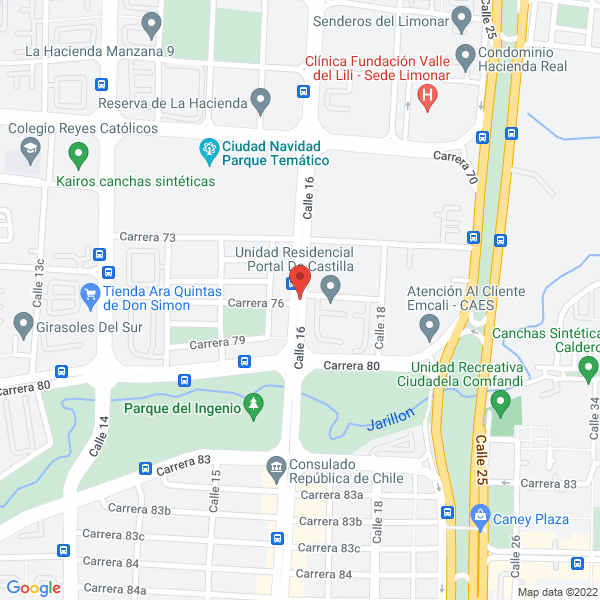Map of Transporte Maquinaria & Equipos S.A.S.