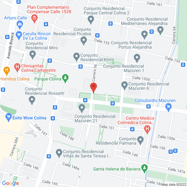 Map of Posicionamiento Publicitario E.U.