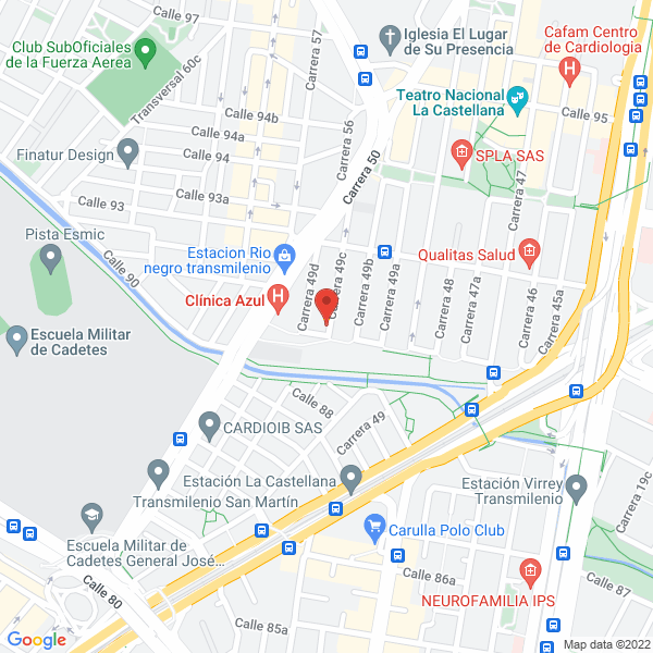 Map of Compañía De Servicios De Vigilancia Privada Portilla Y Portilla Ltda.