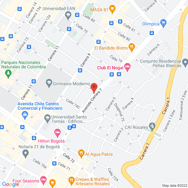 Map of Servivalores Gnb Sudameris