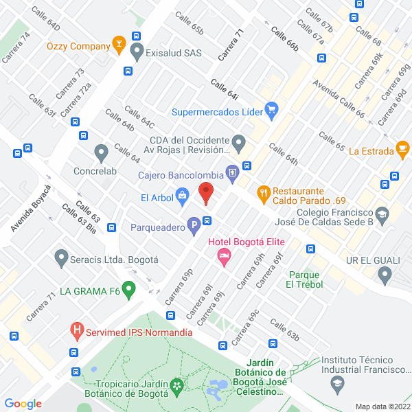 Map of Hd Soluciones Integrales S.A.S.