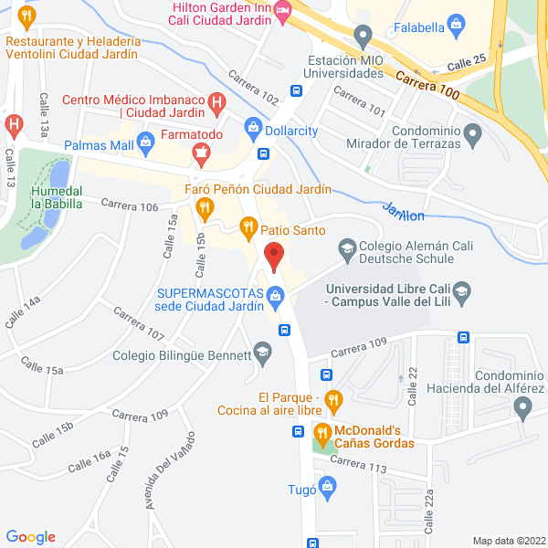 Map of Carlos Enrique Angel S.A.S.