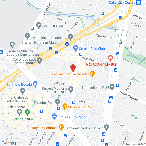 Map of Secorp S.A.S.