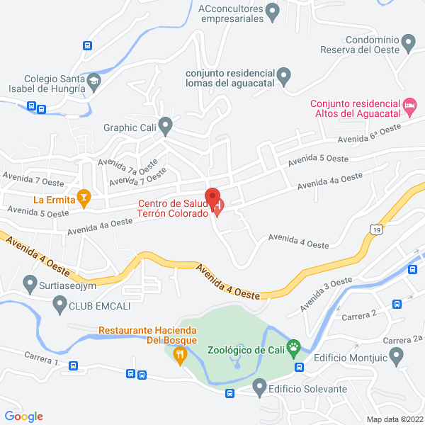 Map of Supermercados Galerias Plaza S.A.S.