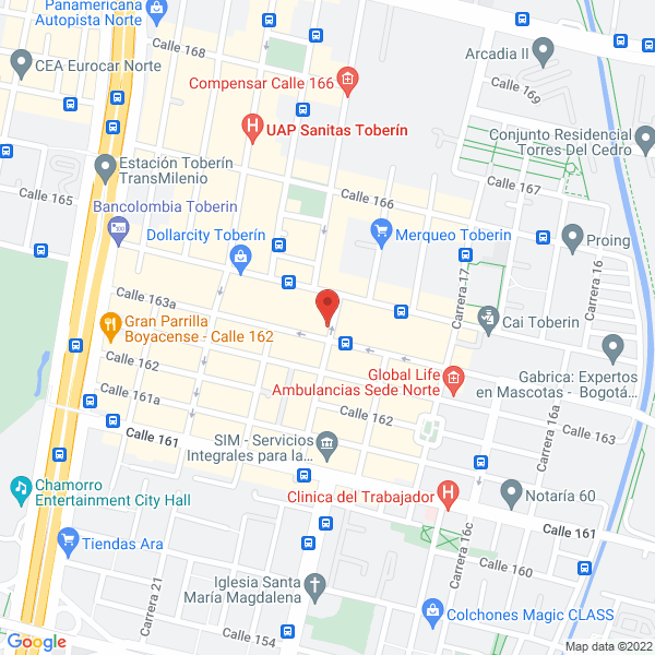 Map of Col Hogar 1 S.A.S.
