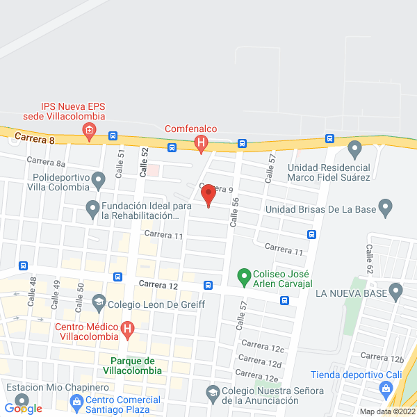 Map of Refriservi Jjq S.A.S.