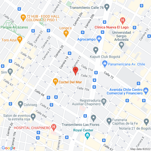 Map of Gigacon S.A.