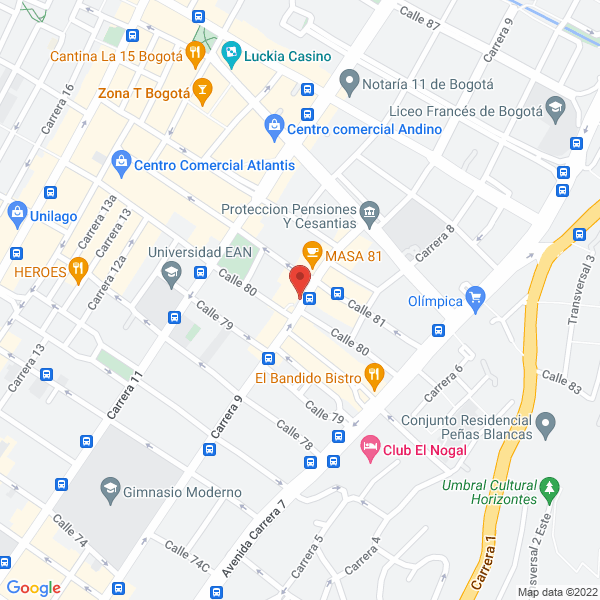 Map of Longport Airport Services S.A.S.
