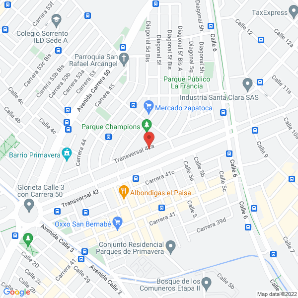 Map of Evolplast S.A.S.