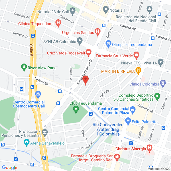 Map of Salamanca & Asociados Consultores S.A.