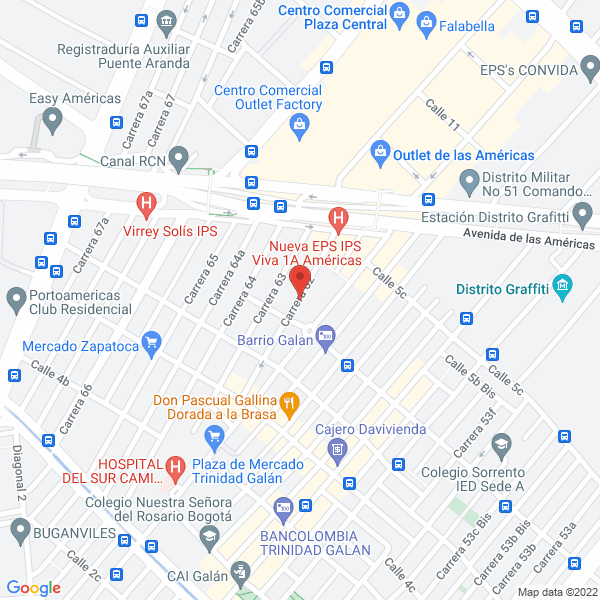 Map of Flex Pack S.A.S.