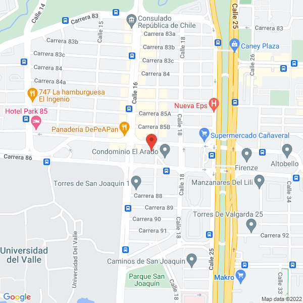 Map of Servicio Maquiobras S.A.S.