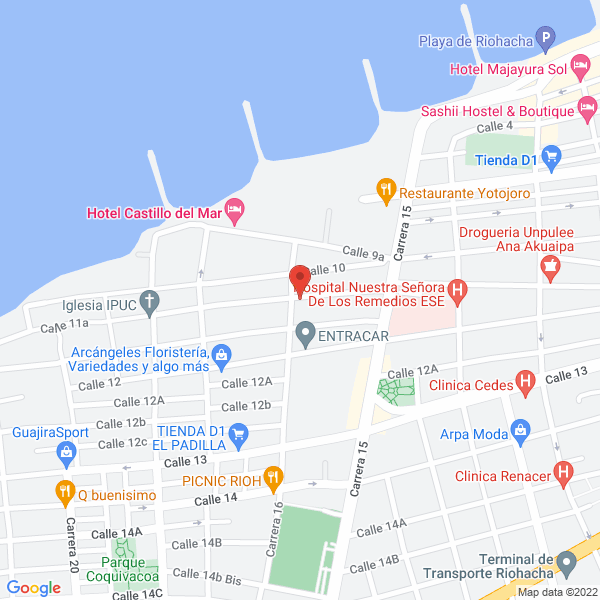 Map of Espaciovirtual S.A.S.