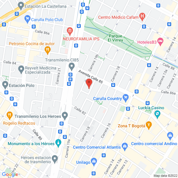 Map of Soadseg Ltda. Promotores De Seguros
