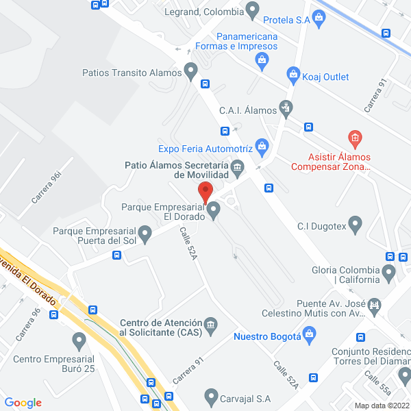 Map of Neoquímica Colombiana S.A.S.