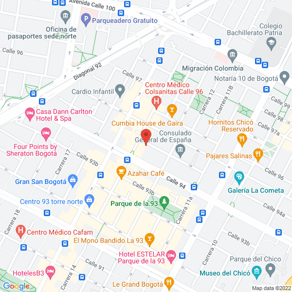 Map of Econometría S.A.