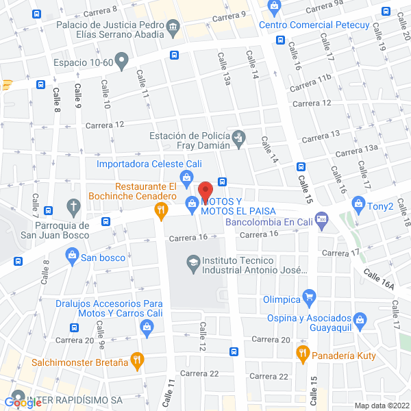 Map of Reylub S.A.S.