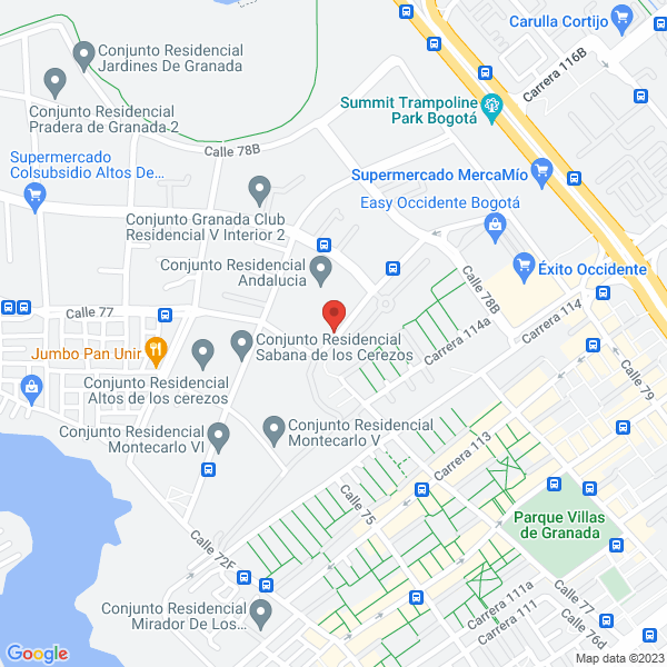 Map of Salud Oncológica E.U.