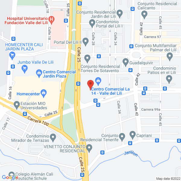 Map of Servicios Kendall S.A.S.